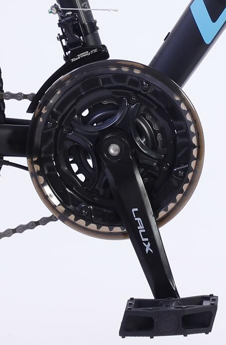 3 speed chainwheel and crank and Shimano front derailleur