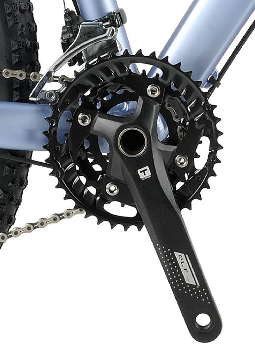 L-Twoo 3 speed front derailleur and alloy chainwheel