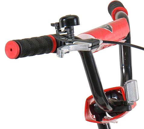 alloy brake lever and steel handlebar