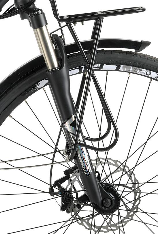 alloy hydraulic suspension fork and disc brake