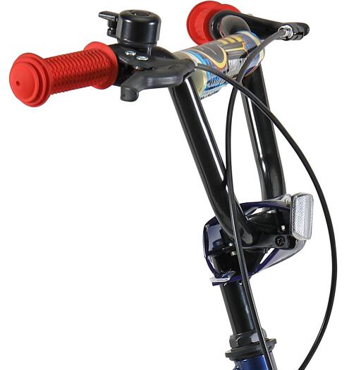 black handlebar and stem and bell