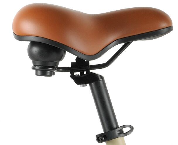 comfortable saddle and alloy seat post