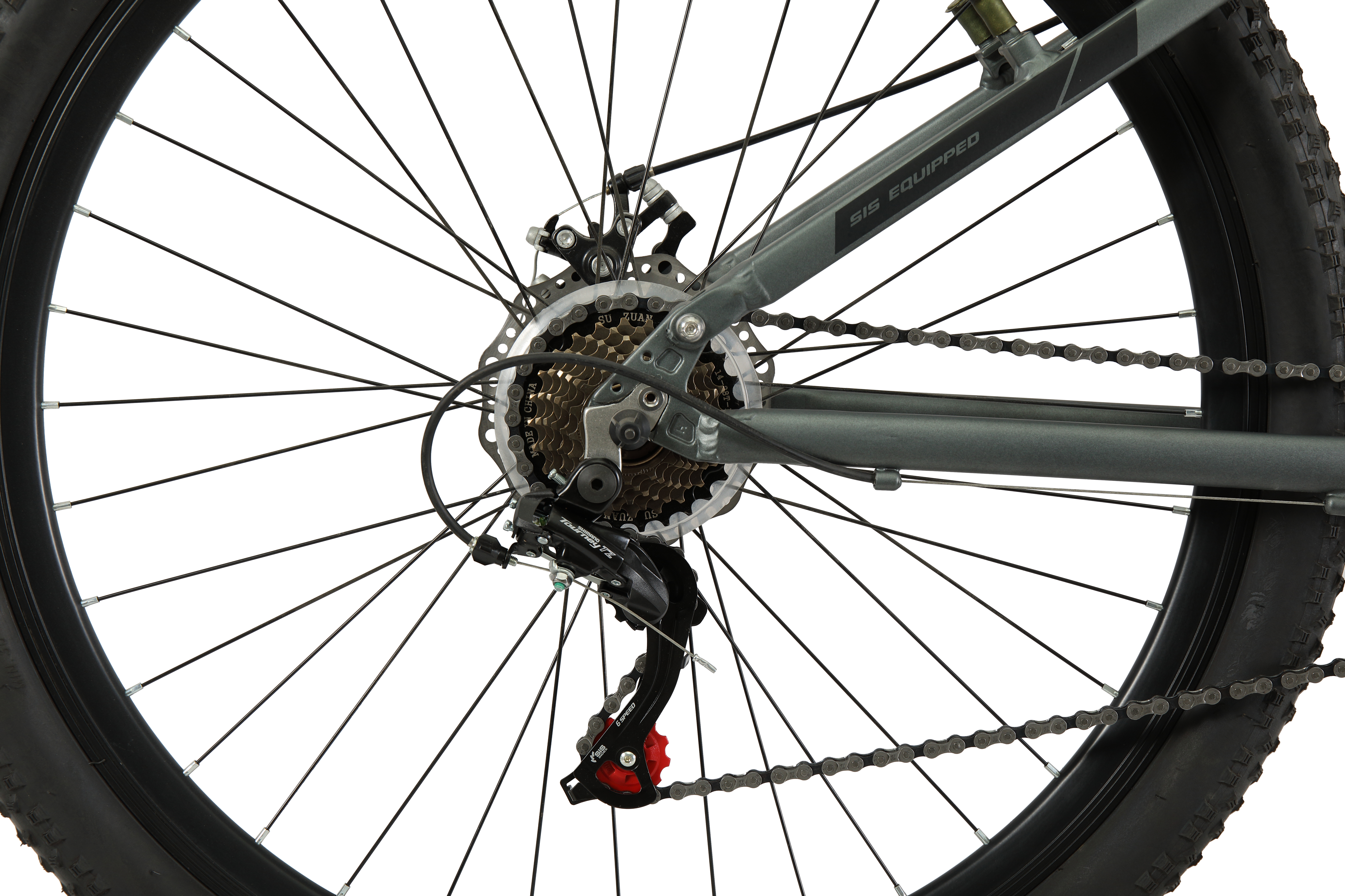 freewheel and Shimano rear derailleur