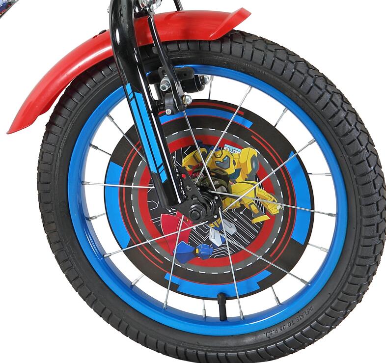 front wheel and fender and wheel card