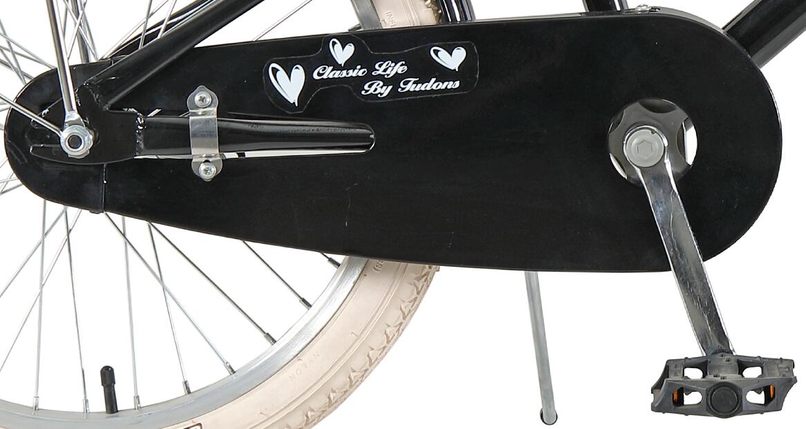 full chain cover and separate chainwheel and middle kickstand