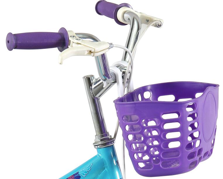 handlebar and color grip and basket