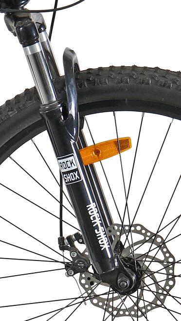 suspension fork and disc brake