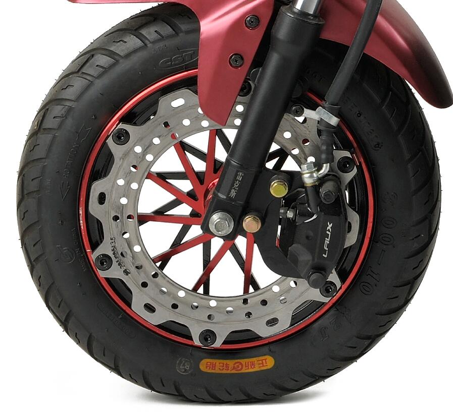 vacumm wide tire with disc brake